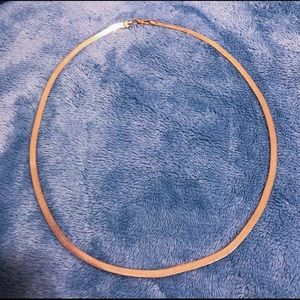 Gold Snake Chain Necklace